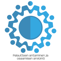 Sininen ratas logo